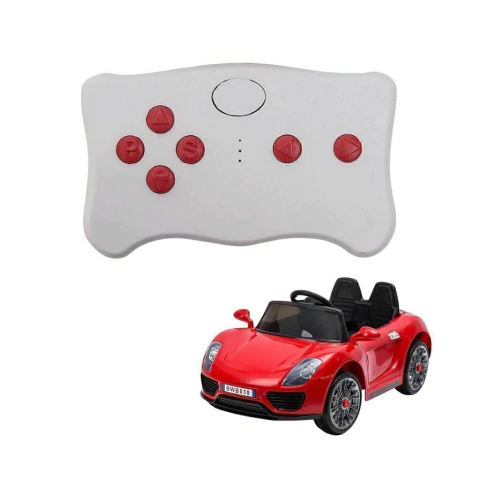 Controle TX10 WEELYE P/Carros Moto Elétricas Branco Vermelho