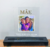 Placa de vidro com base personalizada - loja online