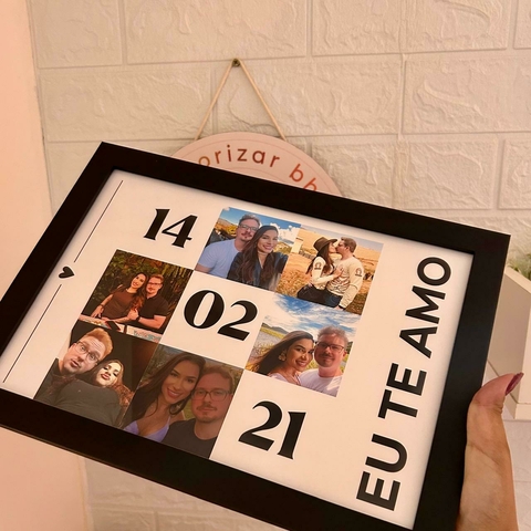 Quadro "Nossa data" - comprar online