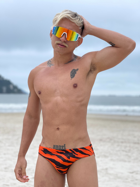 SUNGA TIGER 4CM A 15CM LATERAL! - comprar online