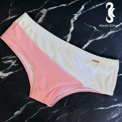 SUNGA ROSA COM BRANCO 4CM A 15CM LATERAL!