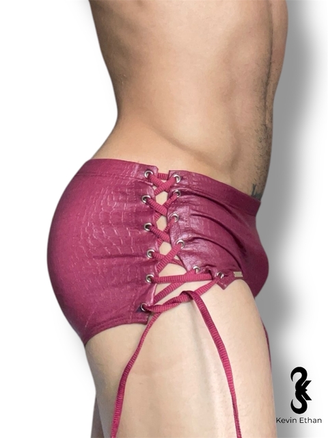 SUNGA SHORTS BORDÔ 15CM - comprar online