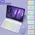 Goojodoq Para Caixa ipad Com Teclado Porta-Lápis Retroiluminado 10o 9o 8o 7o Gen Air 4 5 Pro 11 2022 - loja online