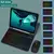 Goojodoq Para Caixa ipad Com Teclado Porta-Lápis Retroiluminado 10o 9o 8o 7o Gen Air 4 5 Pro 11 2022 - loja online