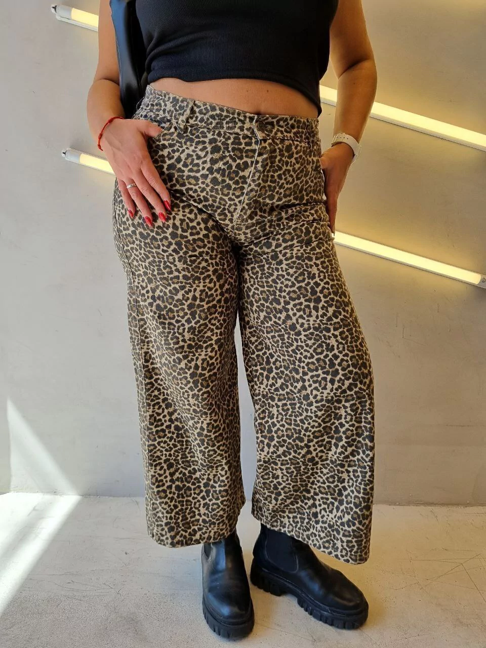JEANS LEOPARDO