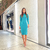 Vestido Blair Tricot Baby Blue na internet