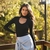 Blusa Caroline Preta - comprar online