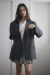 Blazer Alfaiataria Oversized Cinza Chumbo na internet