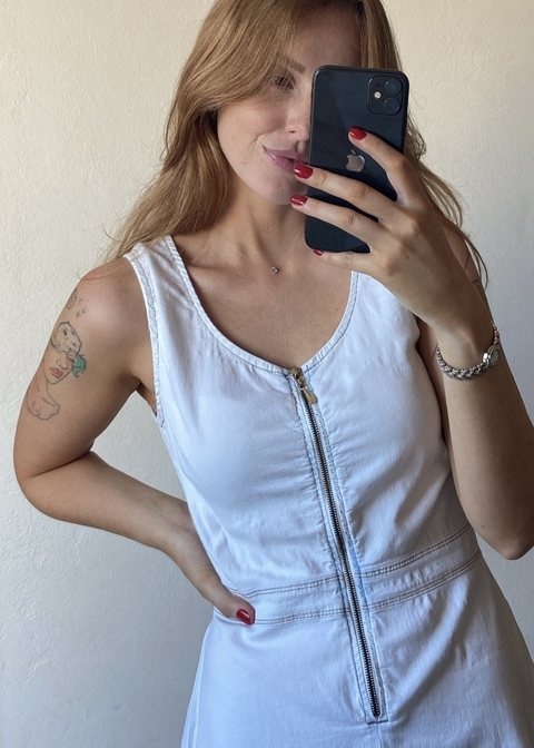 vestido jeans lavagem clara