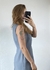 Vestido Rachel Vintage Cinza - O Brechó Que Me Faltava 