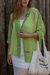 Camisa Vintage verde C/ detalhes - comprar online
