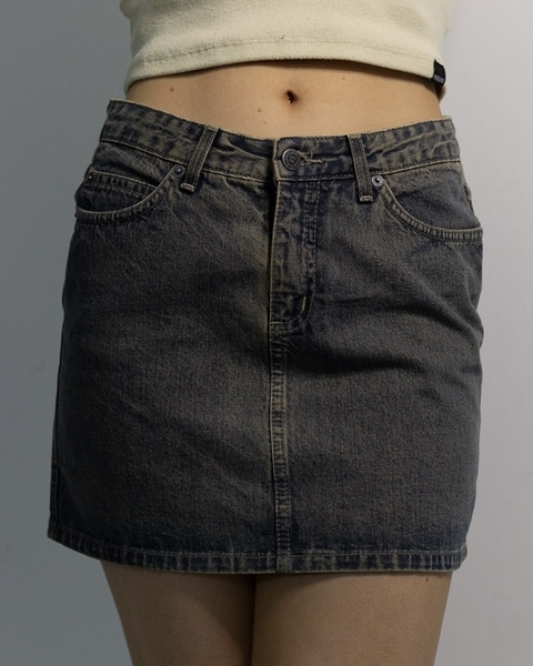 Mini Saia Jeans Vintage