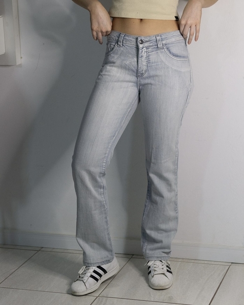 Calça Vintage Anos 90" cintura baixa
