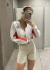 Agasalho Fila Vintage Original Branco c/ vermelho - comprar online