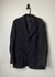 Imagem do Blazer Oversized Risca de Giz Cinza Chumbo oversized