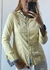 Camisa Victor Hugo amarela c/ detalhes em flores - comprar online