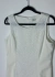 Vestido off white textura na internet