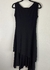 Vestido vintage preto c/ babado - O Brechó Que Me Faltava 