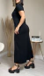 Vestido Midi Victoria - Preto na internet