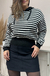 Tricot Capuz Babi - Preto - loja online