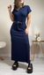 Maxi T-shirt - Azul Marinho na internet