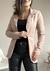 Maxi Blazer Power - Nude na internet