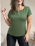 T-shirt Básica Verde Militar na internet
