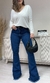 Calça Flare Jeans Rihana na internet