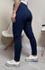 Calça Cigarrete Sarja - Azul Marinho na internet