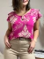 Blusa Samanta Pink e Nude na internet