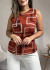 Blusa Samanta - Terracota e Nude na internet