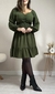 Vestido Vivian Verde Militar - comprar online