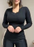 Blusa Rendada Manga Longa - loja online