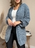 Maxi Cardigan Mousse - Azul Jeans