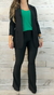 Maxi Blazer Malharia - Preto na internet