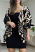 Kimono Nala - Preto e Nude - comprar online