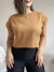 Cropped Eclipse - Caramelo - comprar online