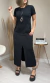 Vestido Midi Victoria - Preto - comprar online