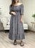 Vestido Poá - Cinza Grafite - comprar online
