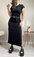 Maxi T-shirt - Preta - comprar online