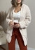 Maxi Cardigan Mousse - Crú Natural - Lila Rosa