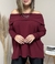 Blusa Ombro a Ombro - Bordô