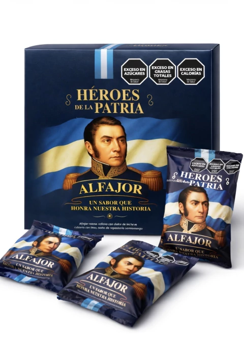 Alfajor Héroes de la Patria