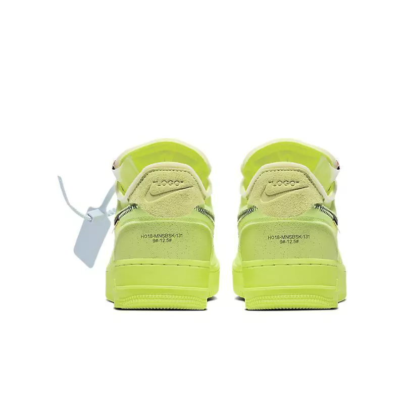 Off-White x Nike Air Force 1 Volt - AJ Outlet