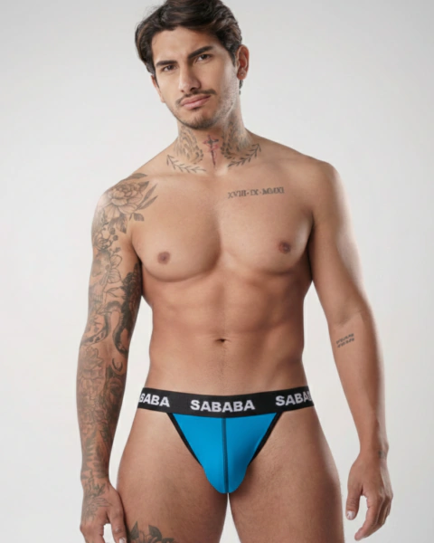 Pantaloncillo Deportivo - Sport Brief Azul