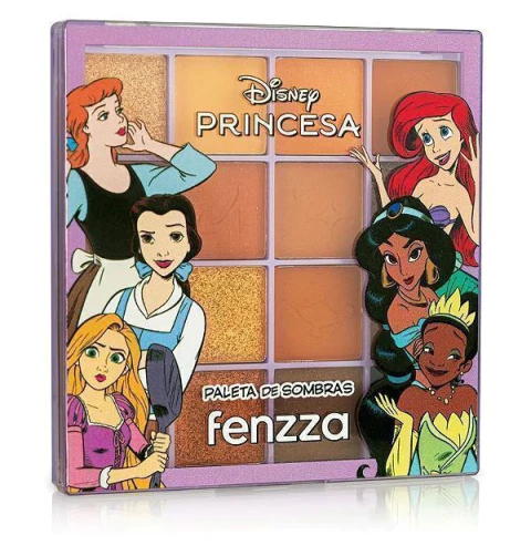 PALETA SOMBRAS PRINCESAS FENZZA