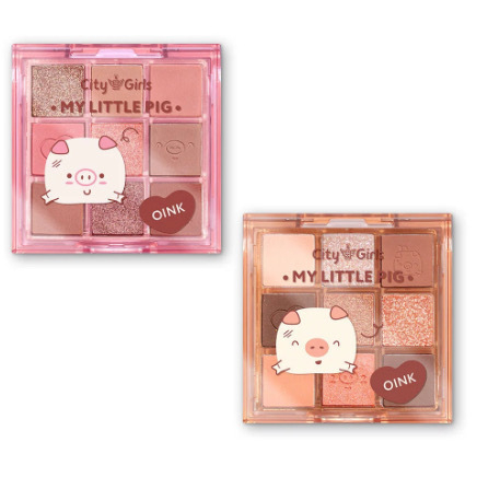 Paleta de sombras My Litlle Pig - City Girls