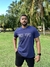 Família é Templo - Camisa Básica - Unissex - azul