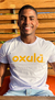Imagem do Oxalá - Camisa Básica - Nome prateado - Branca