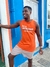 Dessa laranjada eu tô fora - Camiseta Regata - Laranja - comprar online